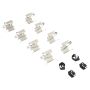MPA 1001-1184AC Quality-Built Premium Ceramic Brake Pads w/ Hardware