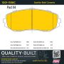 MPA 1001-1188C Quality-Built Premium Ceramic Brake Pads w/ Hardware