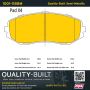 MPA 1001-1188M Quality-Built Premium Semi-Metallic Brake Pads w/ Hardware