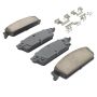 MPA 1001-1194C Quality-Built Premium Ceramic Brake Pads w/ Hardware