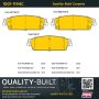 MPA 1001-1194C Quality-Built Premium Ceramic Brake Pads w/ Hardware