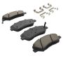 MPA 1001-1202C Quality-Built Premium Ceramic Brake Pads w/ Hardware