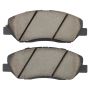 MPA 1001-1202C Quality-Built Premium Ceramic Brake Pads w/ Hardware