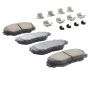 MPA 1001-1210C Quality-Built Premium Ceramic Brake Pads w/ Hardware