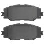 MPA 1001-1210C Quality-Built Premium Ceramic Brake Pads w/ Hardware
