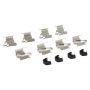 MPA 1001-1210C Quality-Built Premium Ceramic Brake Pads w/ Hardware