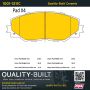 MPA 1001-1211C Quality-Built Premium Ceramic Brake Pads w/ Hardware