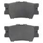 MPA 1001-1212C Quality-Built Premium Ceramic Brake Pads w/ Hardware
