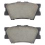 MPA 1001-1212C Quality-Built Premium Ceramic Brake Pads w/ Hardware
