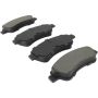 MPA 1001-1213M Quality-Built Premium Semi-Metallic Brake Pads