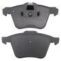 MPA 1001-1240BM Quality-Built Premium Semi-Metallic Brake Pads w/ Hardware