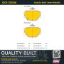 MPA 1001-1252M Quality-Built Premium Semi-Metallic Brake Pads