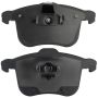 MPA 1001-1257M Quality-Built Premium Semi-Metallic Brake Pads w/ Hardware