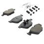 MPA 1001-1260M Quality-Built Premium Semi-Metallic Brake Pads w/ Hardware