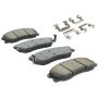 MPA 1001-1264C Quality-Built Premium Ceramic Brake Pads w/ Hardware