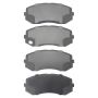 MPA 1001-1265M Quality-Built Premium Semi-Metallic Brake Pads w/ Hardware