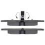 MPA 1001-1267M Quality-Built Premium Semi-Metallic Brake Pads w/ Hardware