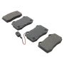 MPA 1001-1270BM Quality-Built Premium Semi-Metallic Brake Pads