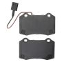 MPA 1001-1270BM Quality-Built Premium Semi-Metallic Brake Pads