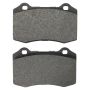 MPA 1001-1270BM Quality-Built Premium Semi-Metallic Brake Pads