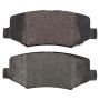 MPA 1001-1274M Quality-Built Premium Semi-Metallic Brake Pads w/ Hardware