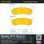 MPA 1001-1279C Quality-Built Premium Ceramic Brake Pads w/ Hardware