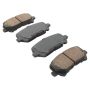 MPA 1001-1281C Quality-Built Premium Ceramic Brake Pads w/ Hardware