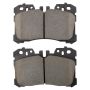 MPA 1001-1282C Quality-Built Premium Ceramic Brake Pads w/ Hardware
