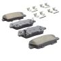 MPA 1001-1284C Quality-Built Premium Ceramic Brake Pads w/ Hardware