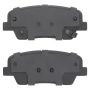 MPA 1001-1284C Quality-Built Premium Ceramic Brake Pads w/ Hardware