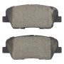 MPA 1001-1284C Quality-Built Premium Ceramic Brake Pads w/ Hardware
