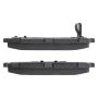 MPA 1001-1284C Quality-Built Premium Ceramic Brake Pads w/ Hardware