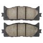 MPA 1001-1293C Quality-Built Premium Ceramic Brake Pads w/ Hardware
