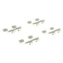 MPA 1001-1297C Quality-Built Premium Ceramic Brake Pads w/ Hardware