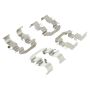 MPA 1001-1302C Quality-Built Premium Ceramic Brake Pads w/ Hardware