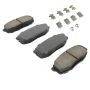 MPA 1001-1304C Quality-Built Premium Ceramic Brake Pads w/ Hardware