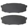 MPA 1001-1304C Quality-Built Premium Ceramic Brake Pads w/ Hardware