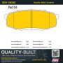 MPA 1001-1304C Quality-Built Premium Ceramic Brake Pads w/ Hardware