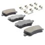 MPA 1001-1307AC Quality-Built Premium Ceramic Brake Pads w/ Hardware
