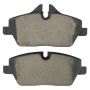 MPA 1001-1308BC Quality-Built Premium Ceramic Brake Pads w/ Hardware