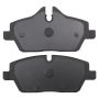 MPA 1001-1308M Quality-Built Premium Semi-Metallic Brake Pads w/ Hardware