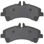 MPA 1001-1318M Quality-Built Premium Semi-Metallic Brake Pads w/ Hardware