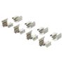 MPA 1001-1318M Quality-Built Premium Semi-Metallic Brake Pads w/ Hardware