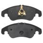 MPA 1001-1322M Quality-Built Premium Semi-Metallic Brake Pads w/ Hardware