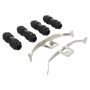 MPA 1001-1322M Quality-Built Premium Semi-Metallic Brake Pads w/ Hardware