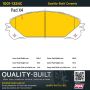 MPA 1001-1324C Quality-Built Premium Ceramic Brake Pads w/ Hardware