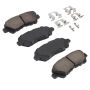 MPA 1001-1325C Quality-Built Premium Ceramic Brake Pads w/ Hardware