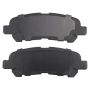 MPA 1001-1325C Quality-Built Premium Ceramic Brake Pads w/ Hardware