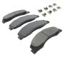 MPA 1001-1328M Quality-Built Premium Semi-Metallic Brake Pads w/ Hardware