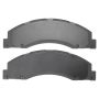 MPA 1001-1328M Quality-Built Premium Semi-Metallic Brake Pads w/ Hardware